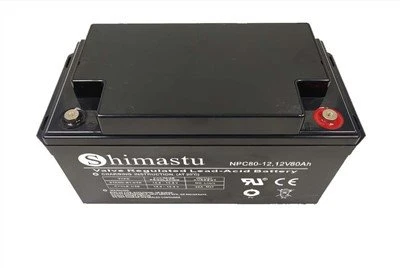 12V 80Ah gilaus ciklo akumuliatorius